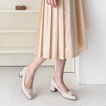 가이아슈 스퀘어 펌프스 5cm