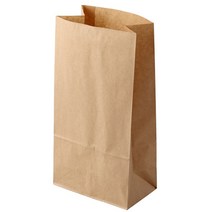 더담다 크라프트 각대 종이봉투 대, 1개입, 300개