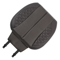 지엠지모터스 에이비클라이너 메모리폼 기능성 자동차 시트커버, 기능성방석 1p, 다크초코, 1개