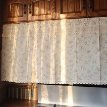 노르딕 무드 하프 커튼 L