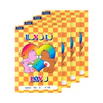 루카랩 케어베어 초등용 독서노트 4p 세트, 1세트, 체커보드