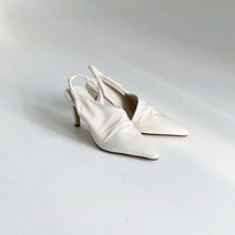 여성용 블랙101 미시도 슬링백 8cm C131_H138