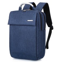 TCR 심플 노트북 백팩, 블루