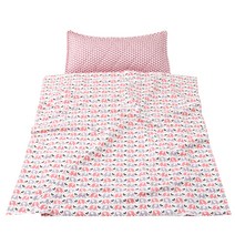 코니아일랜드 라텍스 북유럽 핑크패드 여름용 구름솜 낮잠이불세트 일체형, 허니엘리펀트 핑크(낮잠이불), 랜덤발송(방수가방)