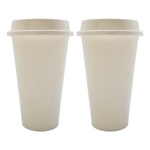 서스테인 리유저블 텀블러 2p, 화이트, 473ml