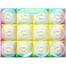 햄스터 슬라임 케이스 250ml x 12p, 혼합색상