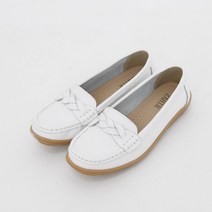 자히르 여성용 가죽 꼬임 로퍼 Z202