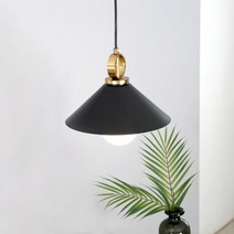 루디 1 천장등, 블랙