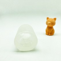 몰드비 시바견 강아지 3D 수제 실리콘 몰드 단품 1개입