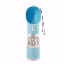 리치독스 강아지 멀티 올인원 산책 물병, 블루, 1개