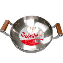 포텐시아 무광 스텐레스 양수 전골냄비, 28cm, 혼합색상