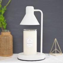 더스윗캔들 + 모노 캔들워머 화이트 타이머 + 전구 2p 세트, 베이비파우더