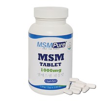 엠에스엠퓨어 MSM 식이유황 태블릿, 120정, 1개