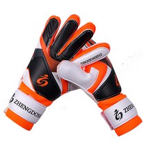 충격흡수에 강한 풋살 축구 골키퍼장갑 글러브 양쪽착용, 오렌지
