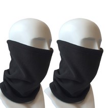 스노우보드 스키 등산 자전거 기모 골프 넥워머 2p