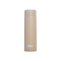 클리나 진공 304 스텐 포켓 미니 텀블러, 베이지, 150ml