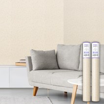 공간메이트 패브릭 시트지 MDF-01 2p, 직물아이보리