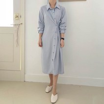 플랜데이 스프링 파스텔 베이직 버터 롱 셔츠
