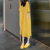 여성용 블랙101 도네 베이직 캐주얼 롱원피스 CH-2316214