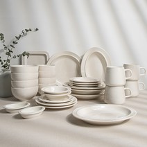 시라쿠스 메이플 4인 식기 30p 세트, 13종, 화이트, 1세트