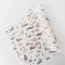 에이치씨엔 샌드위치 포장 유산지 고양이, 1개입, 3000개