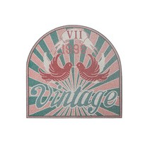 1996서커스 디자인 웰컴 PVC 도어 현관 발매트, C01