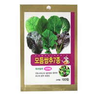 모듬쌈추 7종 씨앗, 1개