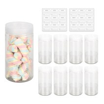 샤바스 냉장고 정리 용기 700ml x 9p + 네임스티커 18p 세트, 1세트