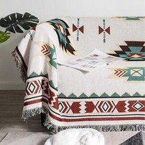 북유럽감성 양면 에스닉 블랭킷