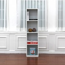 루이스 4단 책장 300, 화이트, 상세 설명 참조