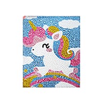케이엠엘리 3D 샤이닝 보석십자수 15 x 20 cm DIY 키트, 아기사슴, 1세트
