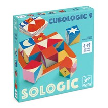 아스모디코리아 CUBOLOGIC 9 큐브 로직 9 보드게임, 혼합색상