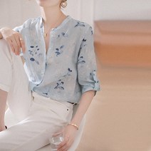 패션풀 여성용 프로즌 라운드넥 셔츠 26392