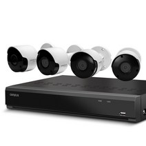 캠플러스 200만화소 뷸렛 CCTV 카메라 실외용 4p   4채널 녹화기 세트, CPB-201(카메라), CPR-450(녹화기)