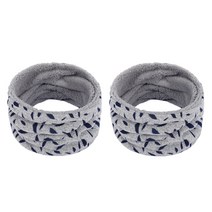 나야스타일 엘마베 방한 넥워머 2p 세트 DJMC-26-2T, 깃털 화이트