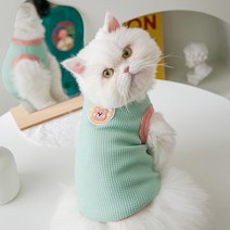 반려동물 아티펫 프리티 베어 와플 조끼, 그린