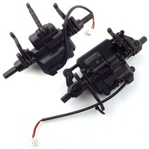 레프리카 1/43 4WD 산악지형 캠핑장 서스펜션 락크라울러 프론트 리어 기어박스 세트, 1세트