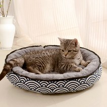 반려동물 수면 매트 쿠션 방석 2p, 패턴 01