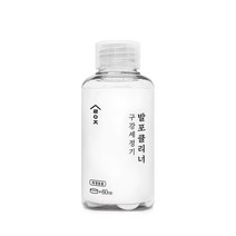 살림이지 구강세정기 발포 클리너 60p slez-9r60, 90g, 1개