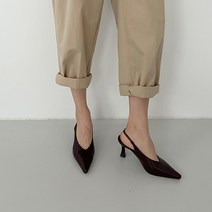 슈가펀 초프 데일리 스틸레토 슬링백 7cm