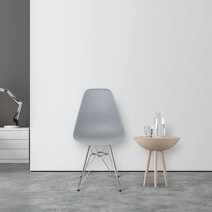 인테리어 모던 미드센츄리 체리스 의자, 그레이