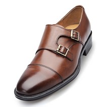 보닌 소가죽 버니싱 레더 몽크스트랩 수제구두 SE269TBR