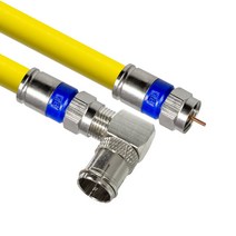 마하링크 고급형 RF 안테나 5C 꺾임 동축 케이블, MLZ-RLY050(옐로우)