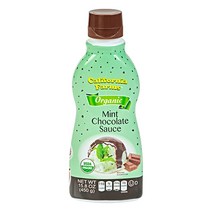 캘리포니아팜스 유기농 민트 초콜릿 소스, 450g, 1개