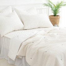 도트 햄프 리플 여름 이불 + 베개커버 세트