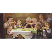 페레 직소퍼즐, 1500피스, 가족의 저녁식사 와이드