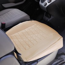 대한몰 차량용 운전석 전차종 리커버 방석 CU-05, 베이지, 1개