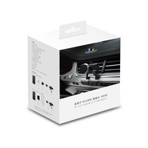 힐링쉴드 가로 세로 차량용 송풍구 마그네틱 플랭크 휴대폰 거치대, 1개, 혼합색상