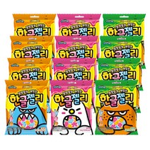 스위트몬스터 말랑말랑 재밌는 한글 젤리 3종 x 4p, 1세트