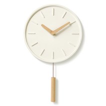 콘크리트 어네스트 벽시계, White